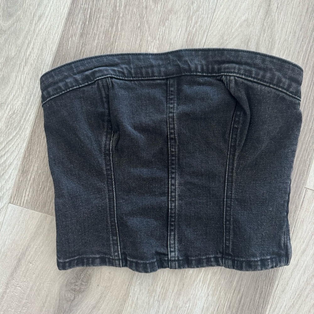 NWOT Abercrombie & Fitch denim top